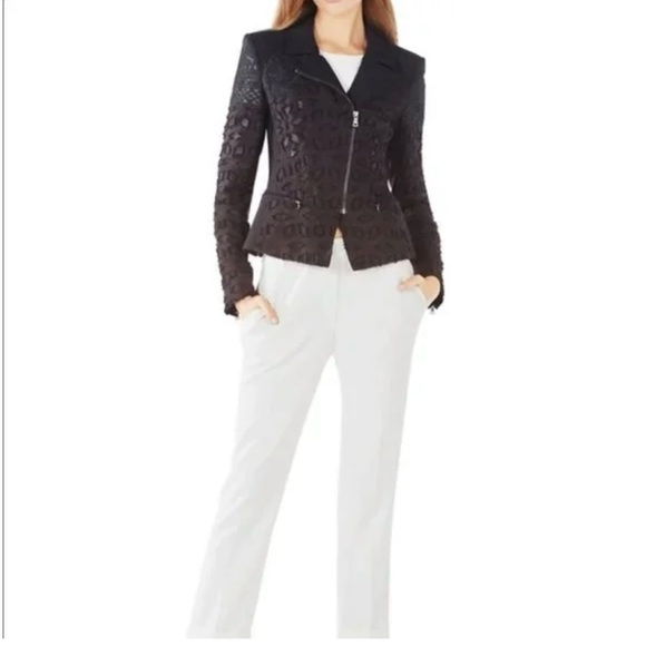 NWT BCBGMaxazaria “BOE” Black Jacket Size S - Picture 2 of 12